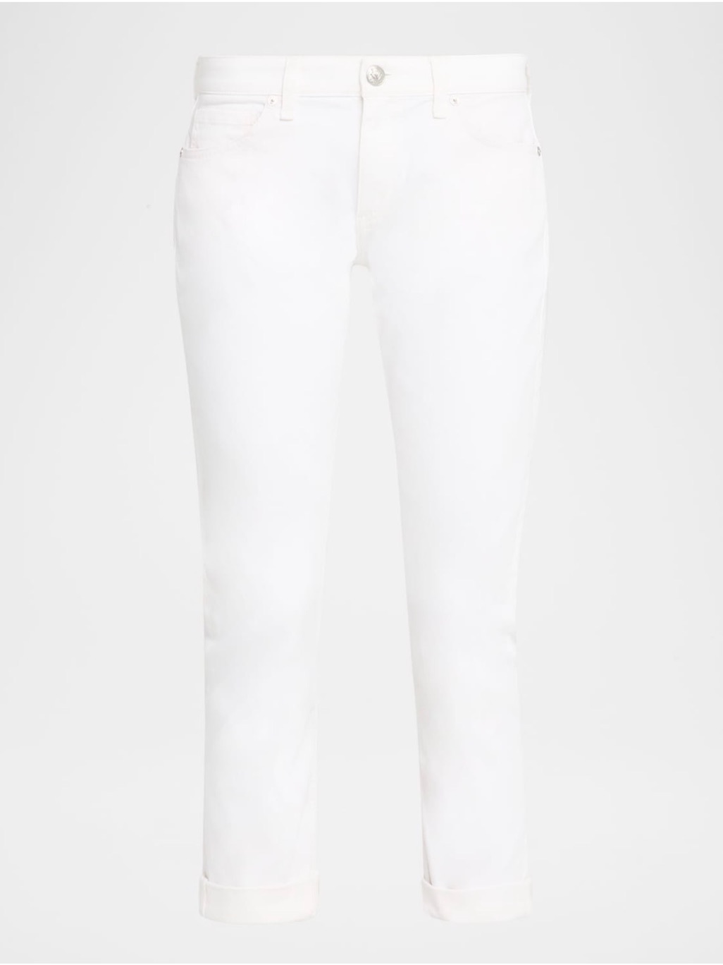 Rag & Bone White Women's The Dre Low Rise Boyfriend Woman’s Jeans